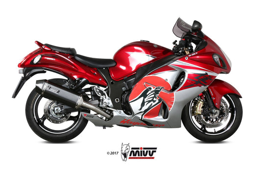 Mivv 2 SLIP-ON '- SUZUKI GSX-R 1300 HAYABUSA 2008 >