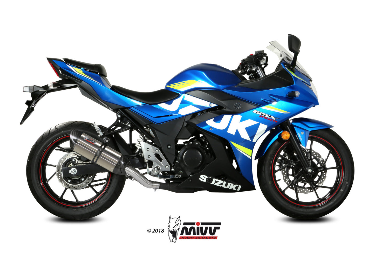 Mivv SLIP-ON SUZUKI GSX 250 R 2017 >