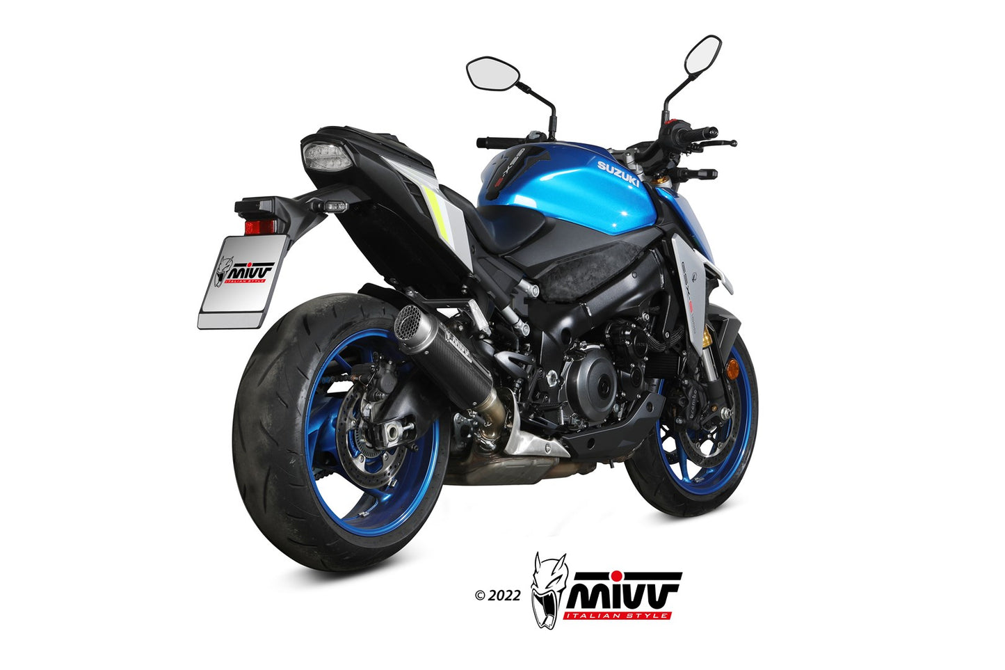 Mivv SLIP-ON SUZUKI GSX-S1000 2021 >2022