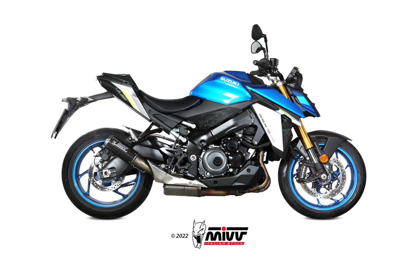 Mivv SLIP-ON SUZUKI GSX-S1000 2021 >2022