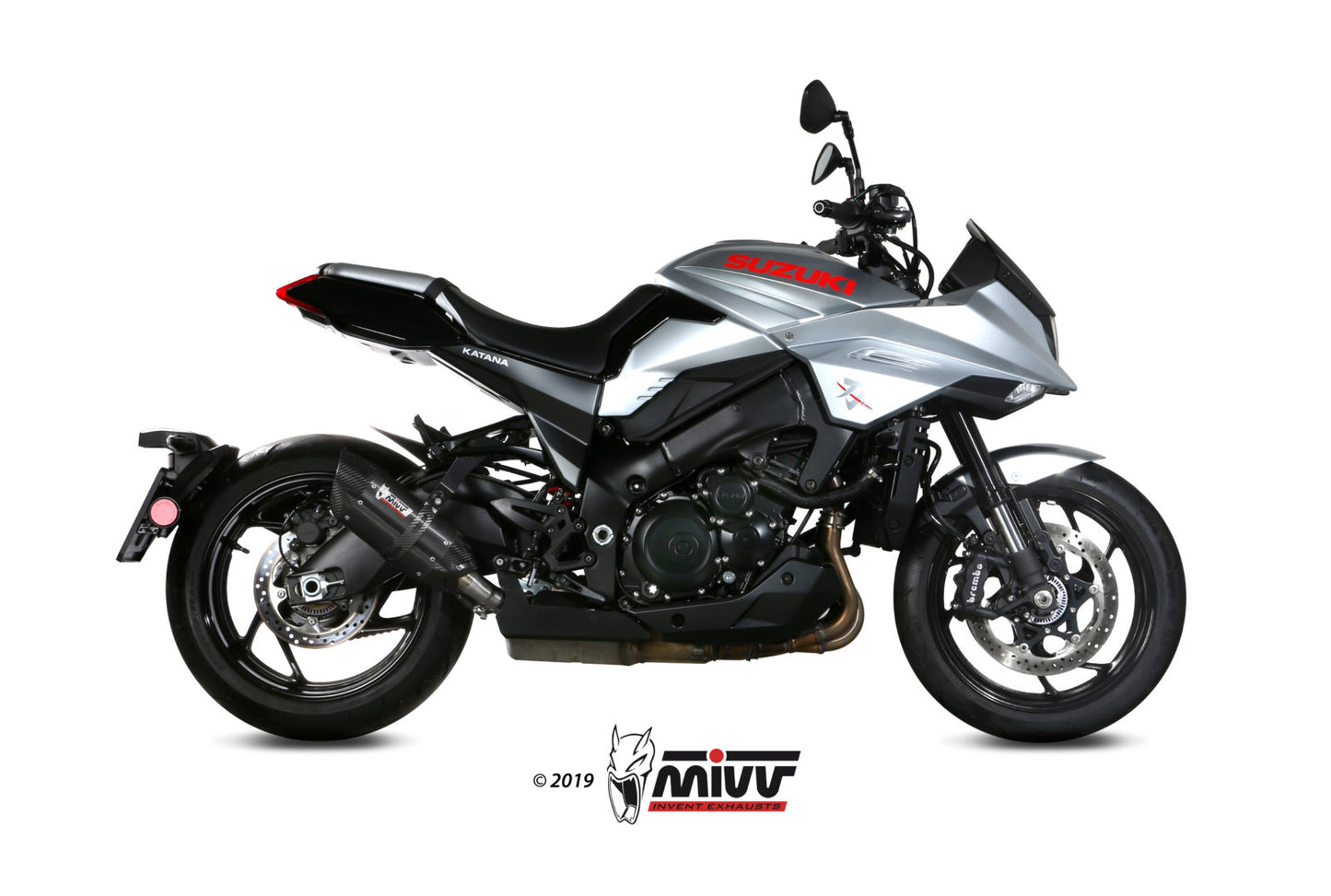 Mivv SLIP-ON SUZUKI GSX-S 1000 KATANA 2019 >2020