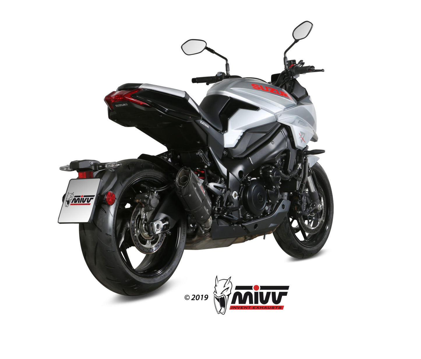 Mivv SLIP-ON SUZUKI GSX-S 1000 KATANA 2019 >2020