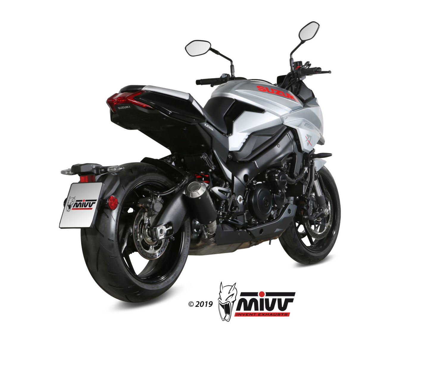 Mivv SLIP-ON SUZUKI GSX-S 1000 KATANA 2019 >2020