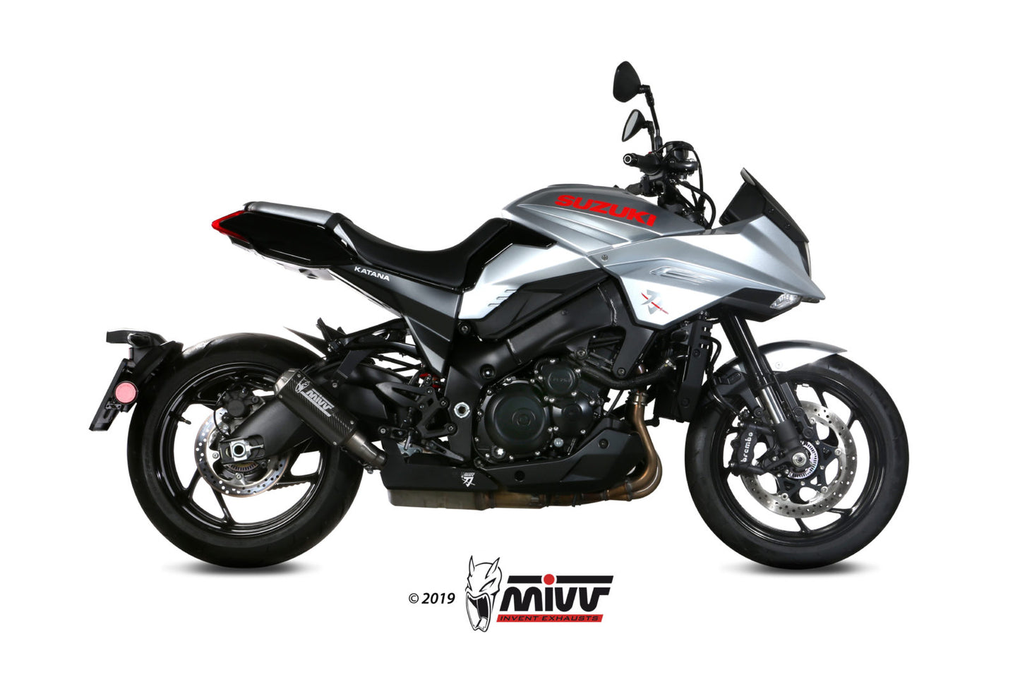 Mivv SLIP-ON SUZUKI GSX-S 1000 KATANA 2019 >2020