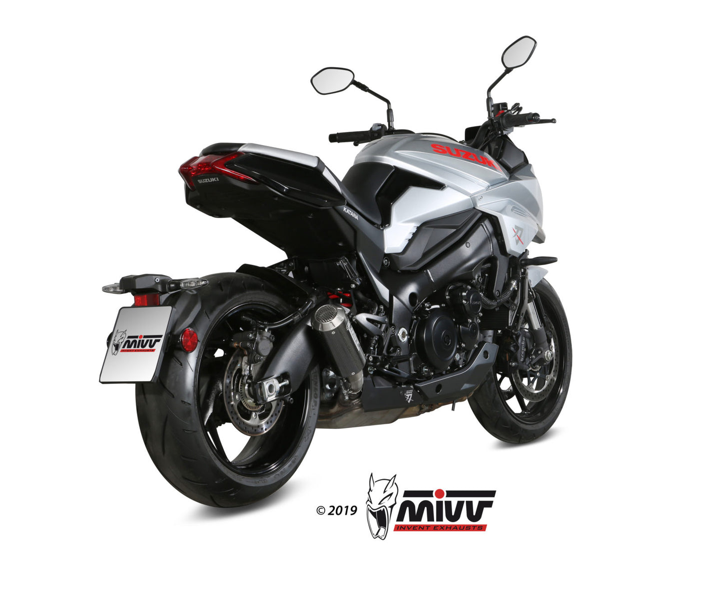 Mivv SLIP-ON SUZUKI GSX-S 1000 KATANA 2019 >2020