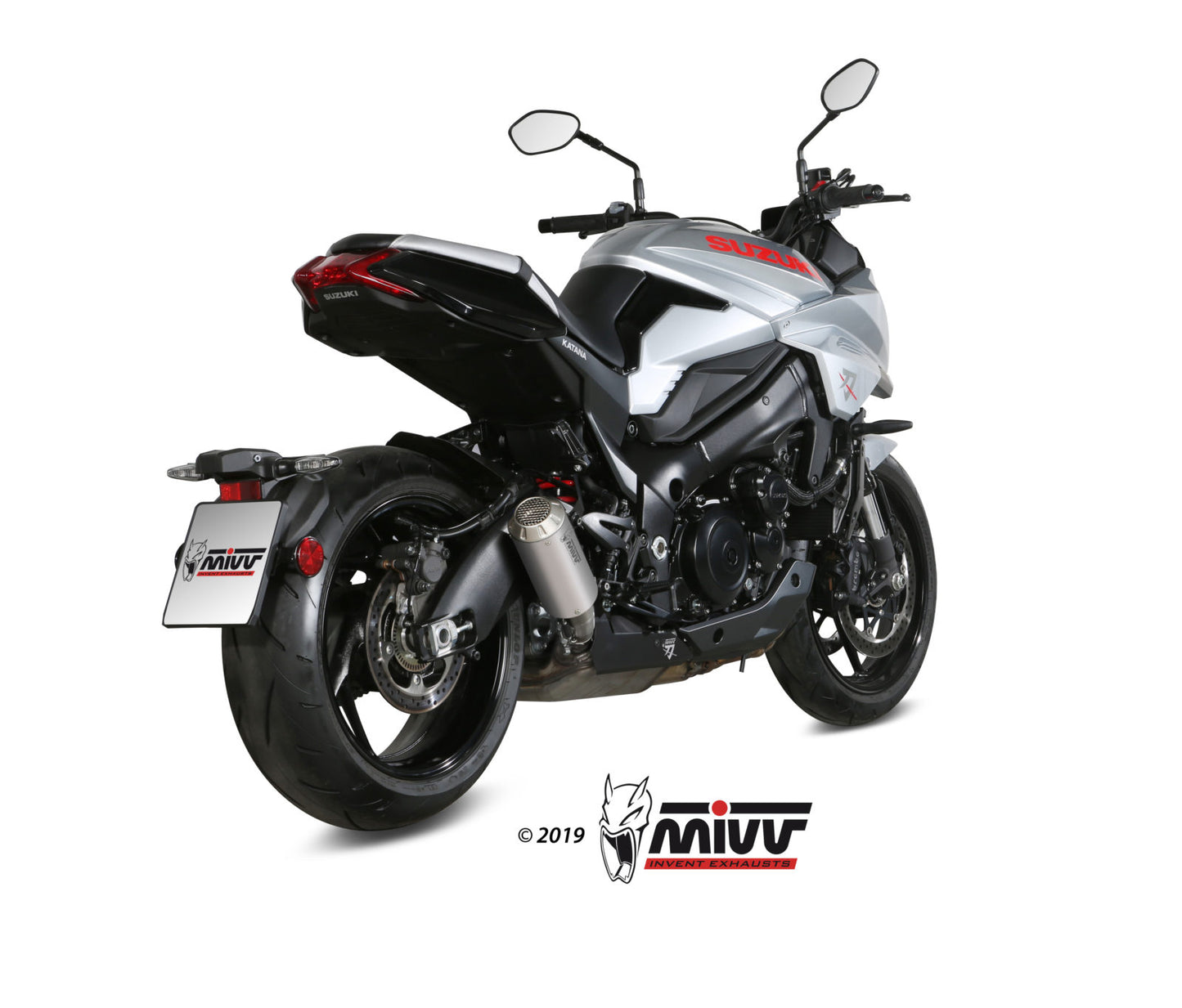 Mivv SLIP-ON SUZUKI GSX-S 1000 KATANA 2019 >2020