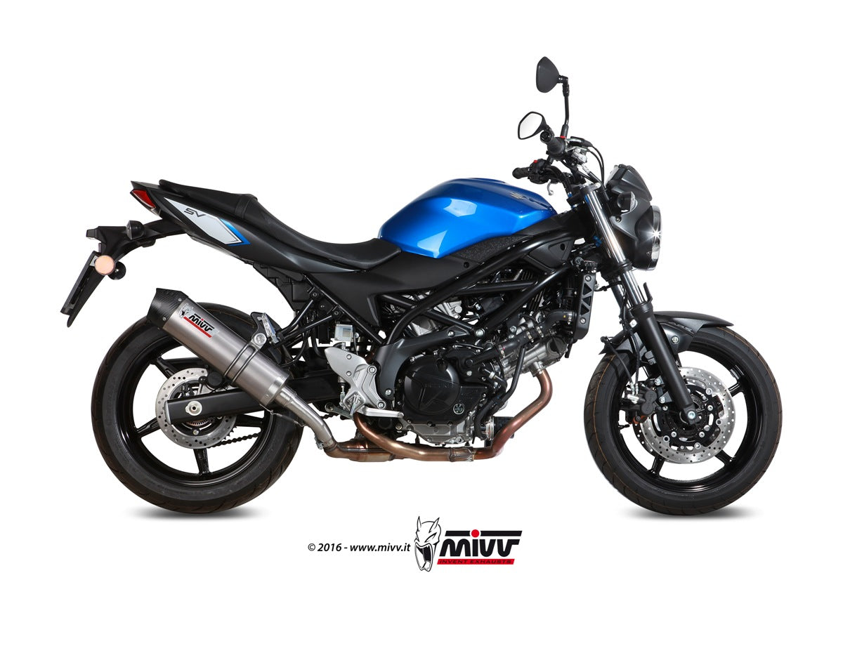 Mivv SLIP-ON SUZUKI SV 650 / X 2016 >