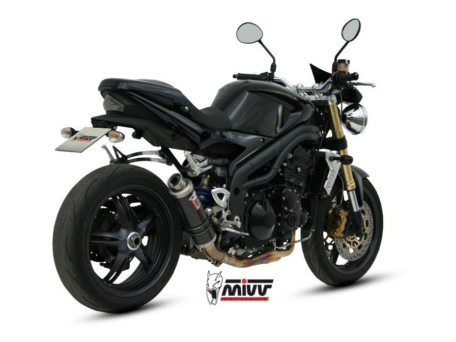 Mivv SLIP-ON TRIUMPH SPEED TRIPLE