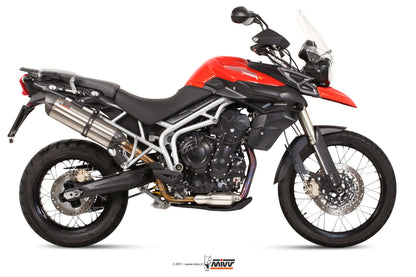 Mivv SLIP-ON TRIUMPH TIGER 800 XC / XR / XRx / XCx / XRT / XCA 2011 > 2016
