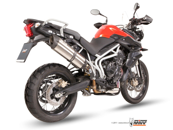 Mivv SLIP-ON TRIUMPH TIGER 800 XC / XR / XRx / XCx / XRT / XCA 2011 > 2016