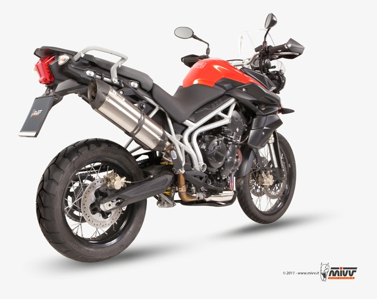 Mivv SLIP-ON TRIUMPH TIGER 800 XC / XR / XRx / XCx / XRT / XCA 2011 > 2016