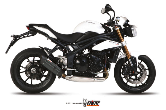 Mivv SLIP-ON TRIUMPH SPEED TRIPLE 1050