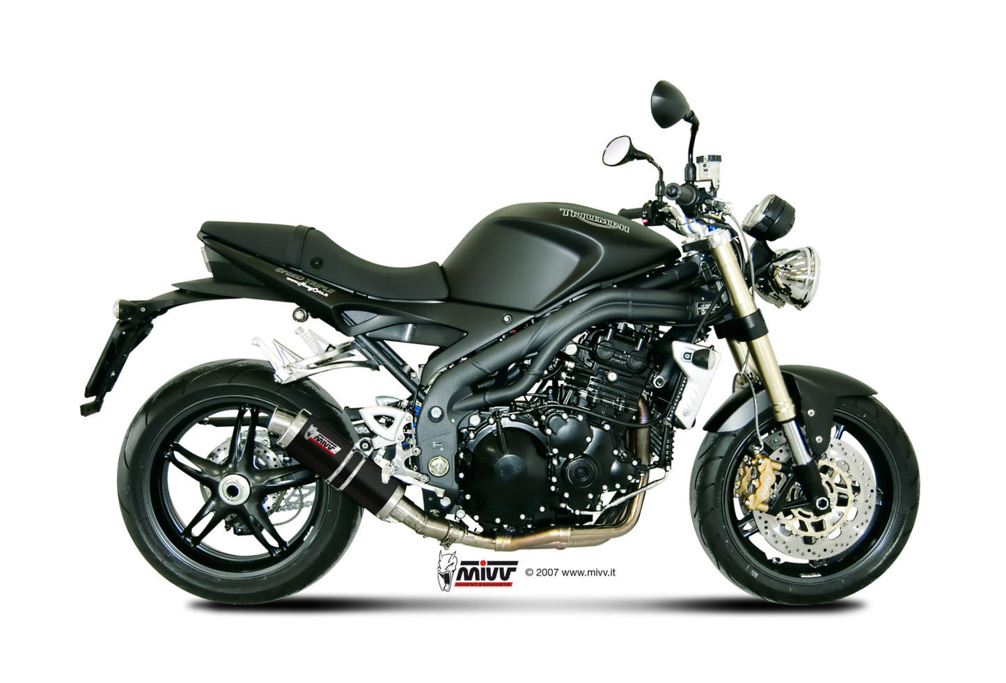 Mivv SLIP-ON TRIUMPH SPEED TRIPLE