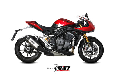 Mivv SLIP-ON TRIUMPH SPEED TRIPLE 1200 RR/ RS 2021 > 2023