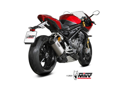 Mivv SLIP-ON TRIUMPH SPEED TRIPLE 1200 RR/ RS 2021 > 2023