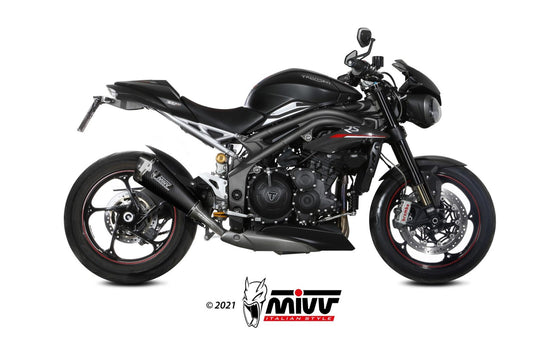 Mivv SLIP-ON TRIUMPH SPEED TRIPLE R / S/ RS 2018 > 2020