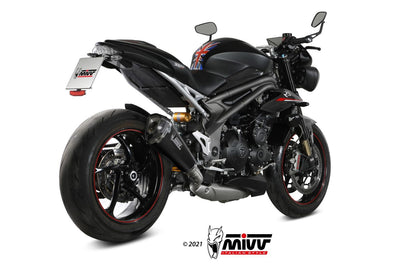 Mivv SLIP-ON TRIUMPH SPEED TRIPLE R / S/ RS 2018 > 2020