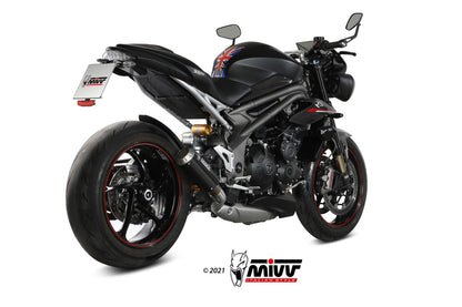 Mivv SLIP-ON TRIUMPH SPEED TRIPLE R / S/ RS 2018 > 2020