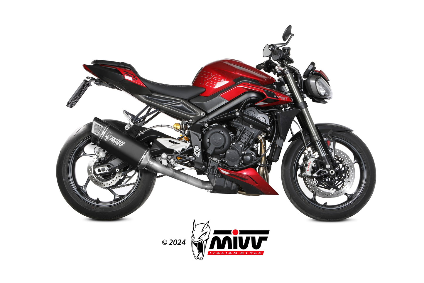 Mivv IMPIANTO COMPLETO TRIUMPH STREET TRIPLE 765 R / RS 2023