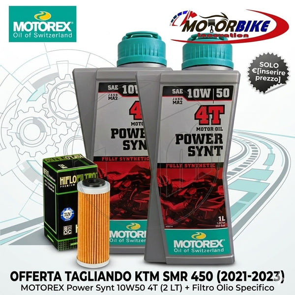 KTM SMR 450 Anno 2021-2023 Kit Tagliando