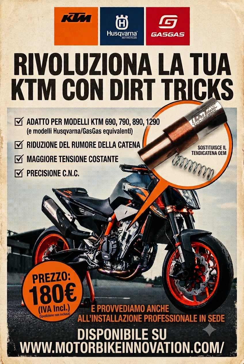 Dirt Tricks KTM/HQ tendicatena della distribuzione690 08-, 790 17-, 890 21-