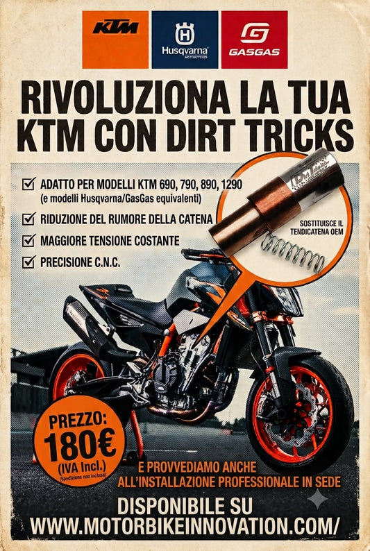 Dirt Tricks KTM/HQ tendicatena della distribuzione690 08-, 790 17-, 890 21-
