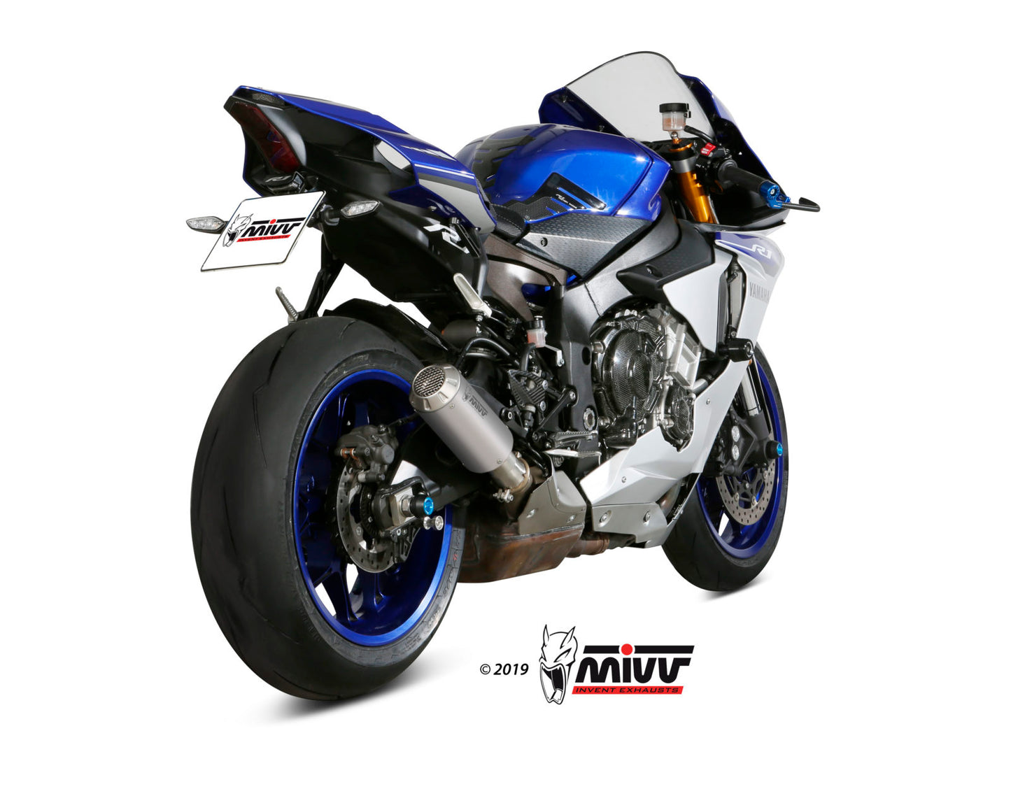 Mivv SLIP-ON YAMAHA YZF 1000 R1 2015 >