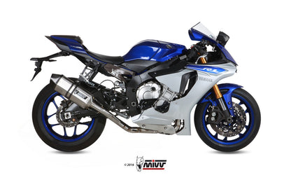 Mivv IMPIANTO COMPLETO STEEL YAMAHA YZF 1000 R1 2015 >