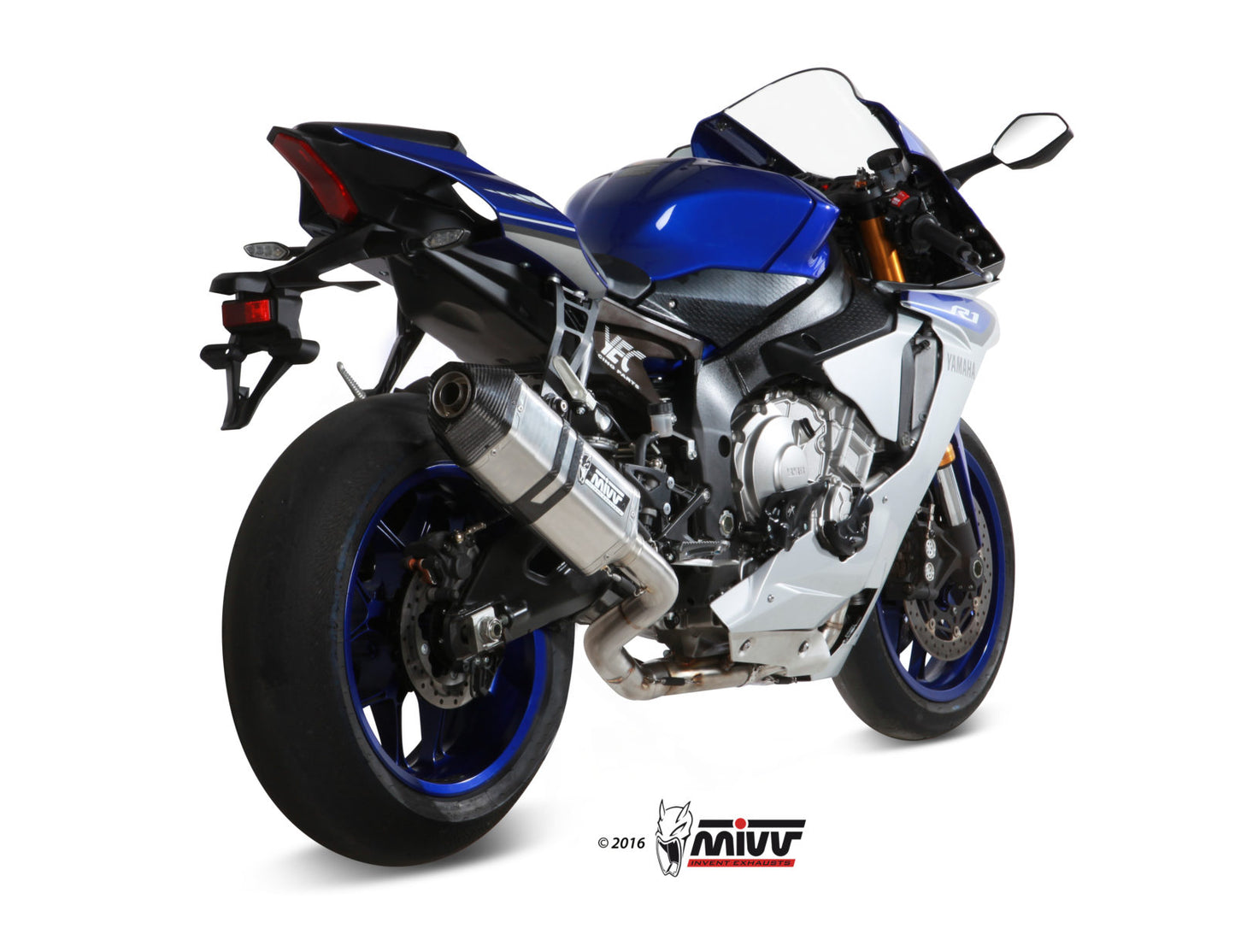 Mivv IMPIANTO COMPLETO STEEL YAMAHA YZF 1000 R1 2015 >