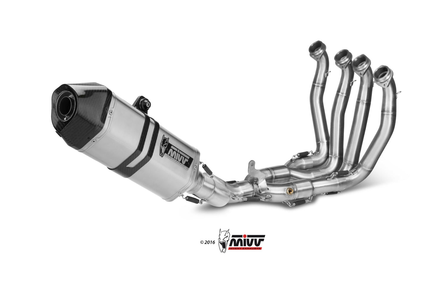 Mivv IMPIANTO COMPLETO STEEL YAMAHA YZF 1000 R1 2015 >