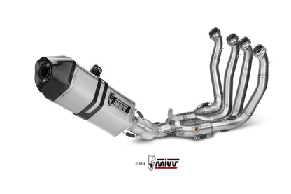 Mivv IMPIANTO COMPLETO STEEL YAMAHA YZF 1000 R1 2015 >