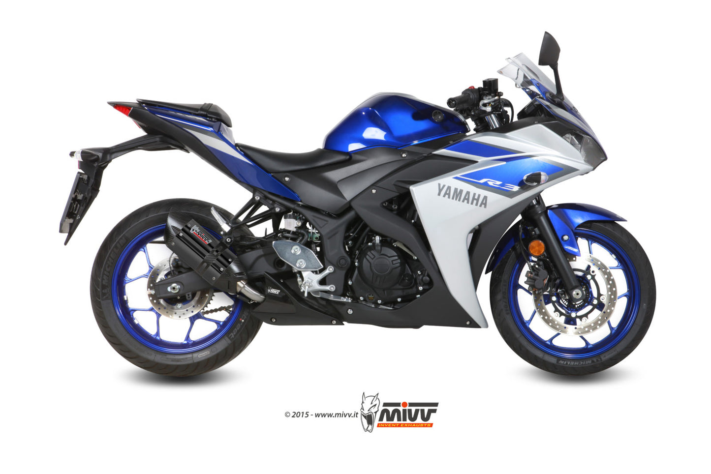 Mivv SLIP-ON YAMAHA YZF R3