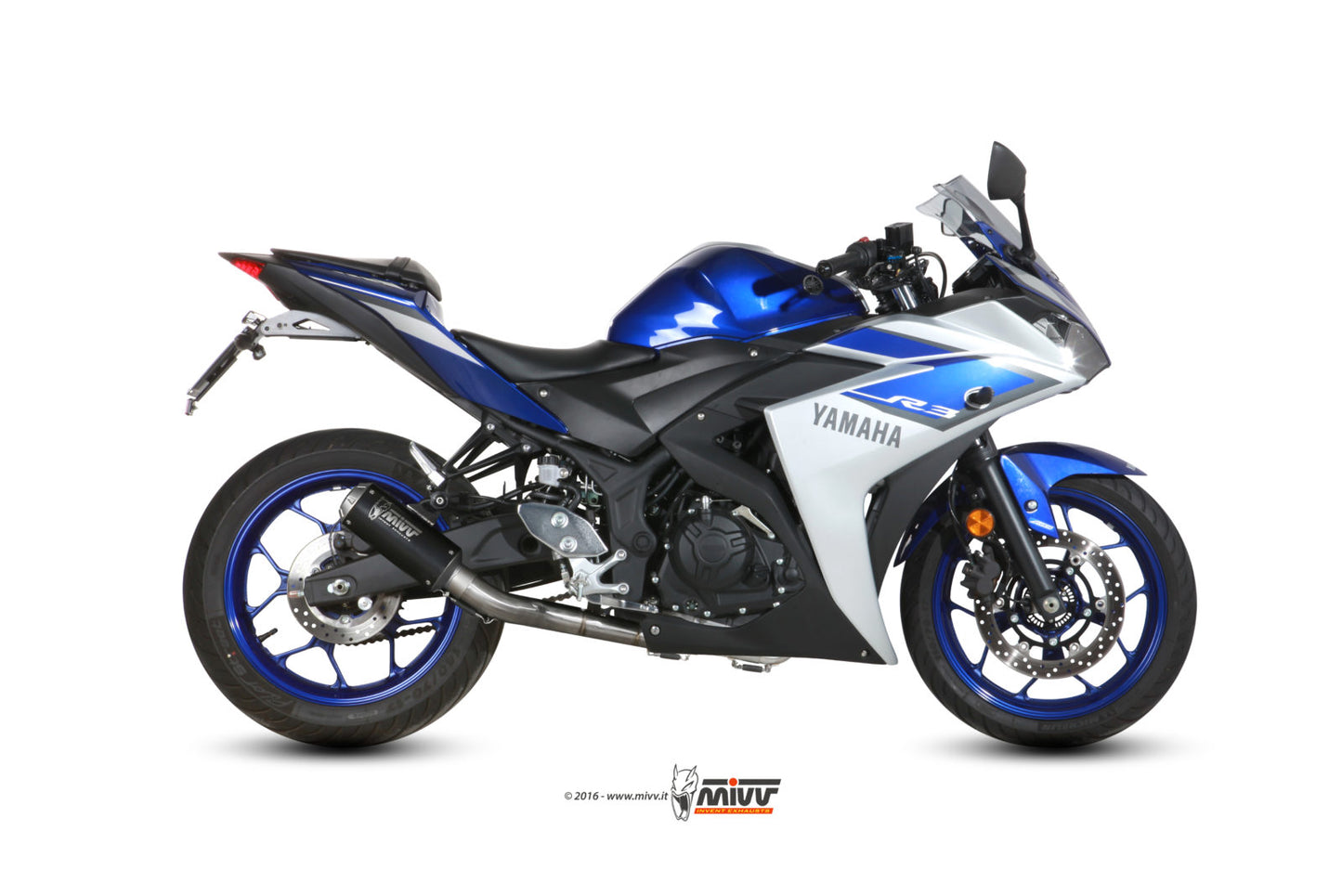Mivv IMPIANTO COMPLETO STEEL YAMAHA YZF R3 2015 >