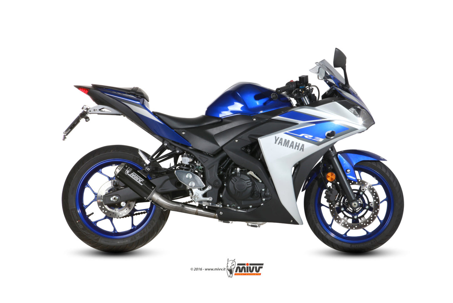Mivv IMPIANTO COMPLETO STEEL YAMAHA YZF R3 2015 >