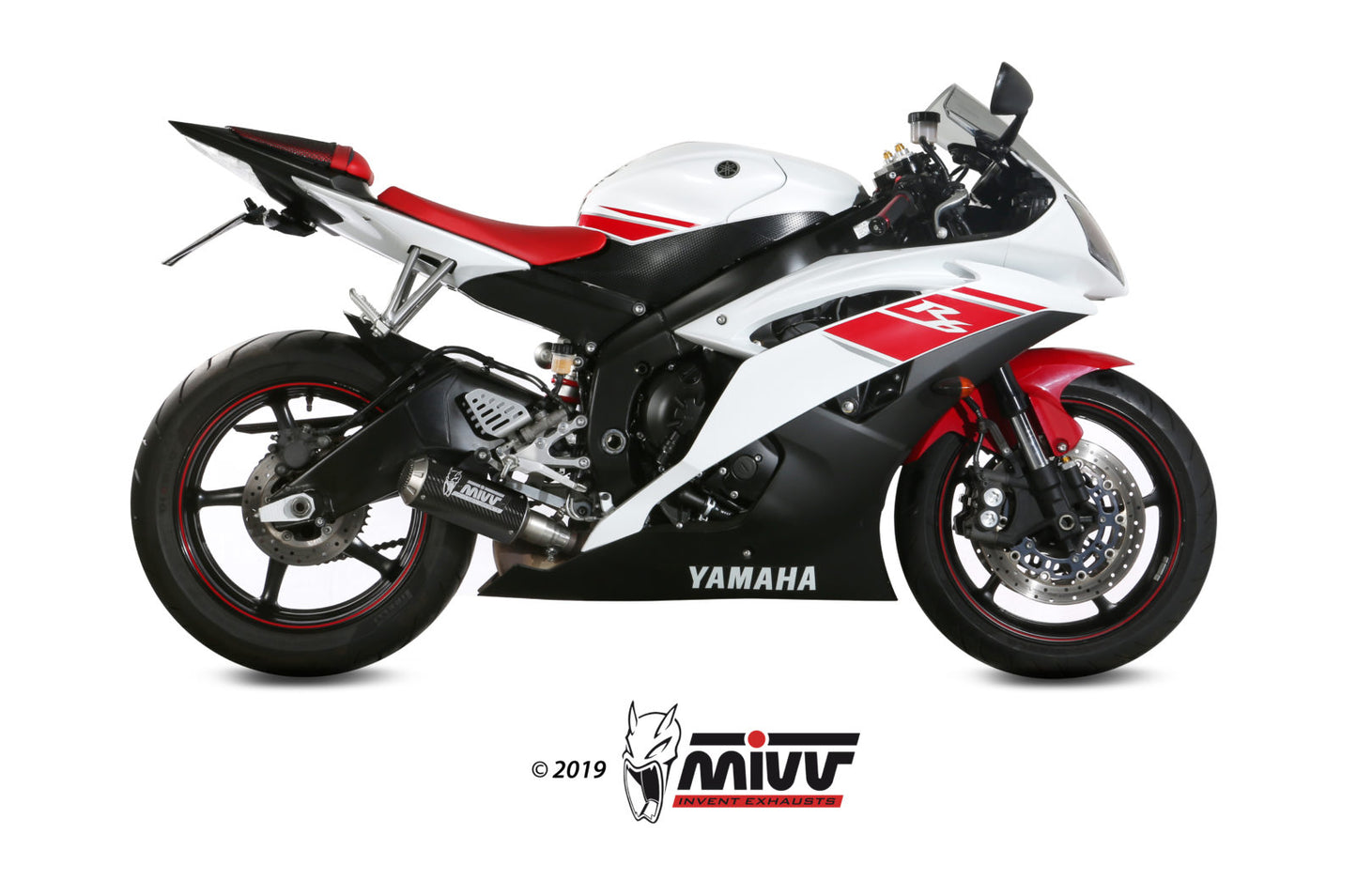 Mivv SLIP-ON YAMAHA YZF 600 R6  2006>2016