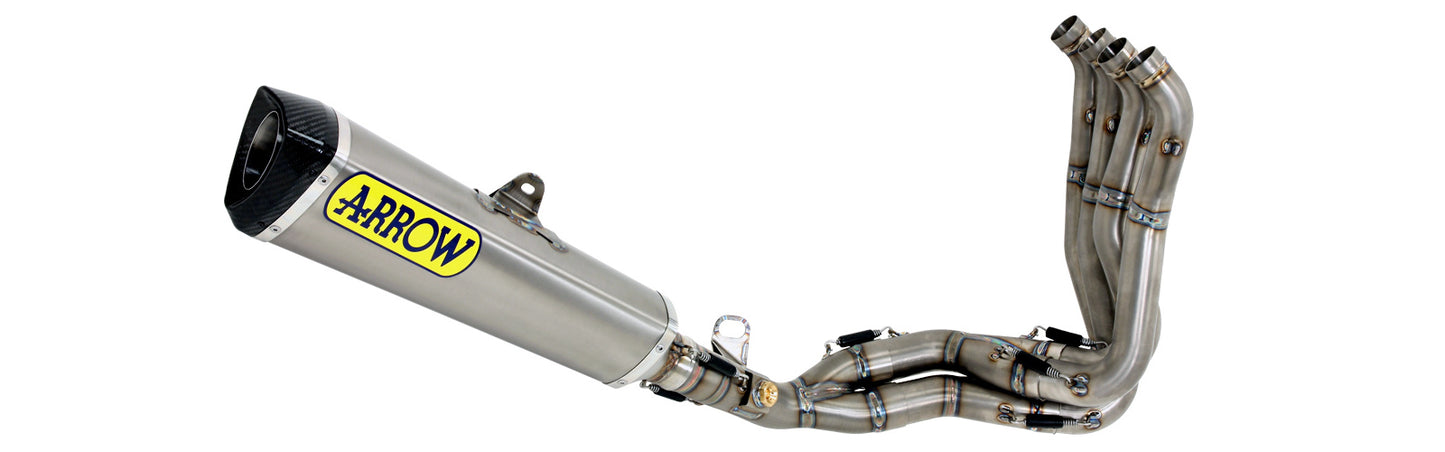 Kit completo COMPETITION EVO Full Titanium con dBKiller con fondello carby