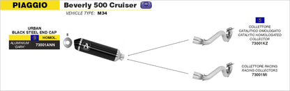Collettore racing per scarico Urban