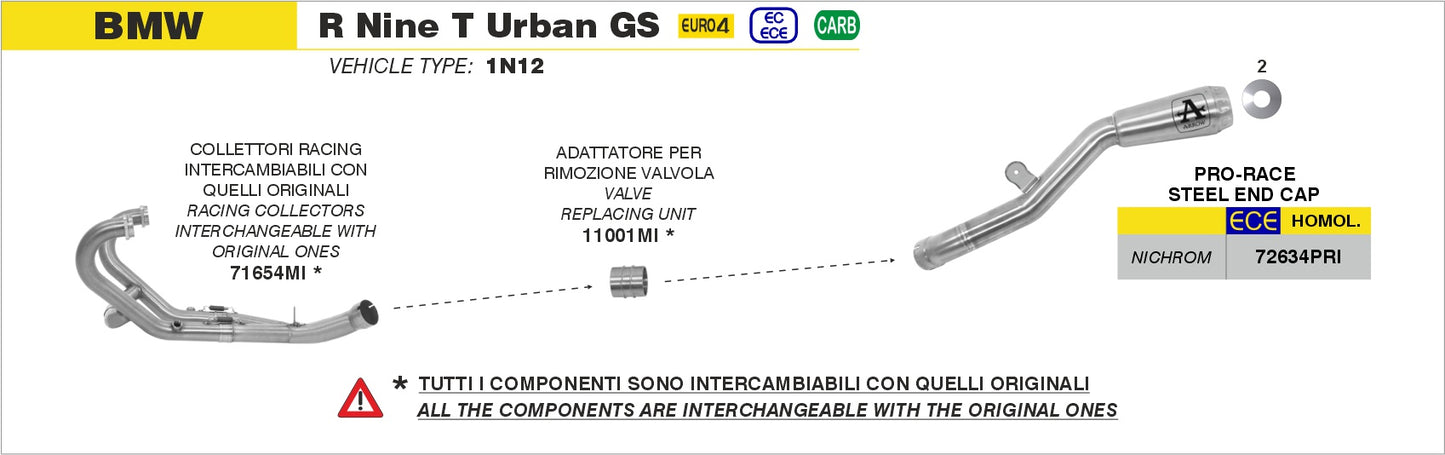 Terminale Pro-Race titanio