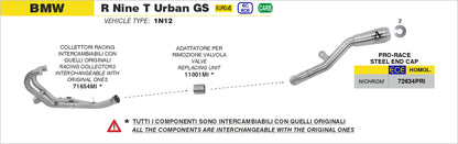 Terminale Pro-Race titanio