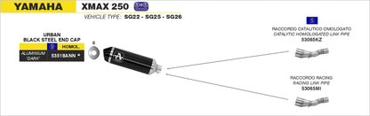Collettore racing per scarico Urban
