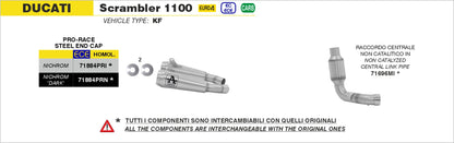 Terminali Pro-Race titanio (Dx+Sx)