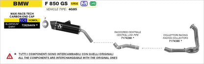 Raccordo centrale racing