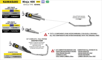 Kit completo COMPETITION