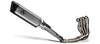 Kit completo COMPETITION FULL TITANIUM con dBKiller con fondello carby