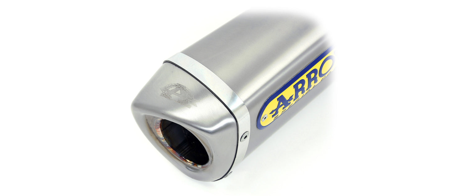 Terminale Trophy titanio con fondello carby