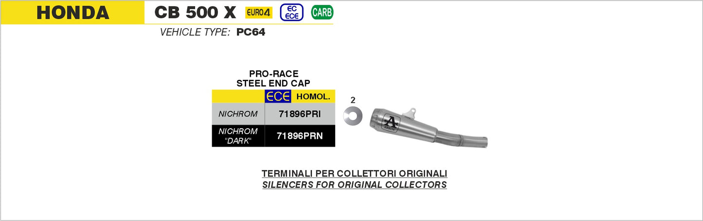 Terminale Pro-Race nichrom