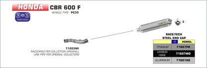 Raccordo basso per collettori originali