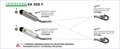 Collettore in titanio
