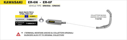 Terminale Maxi Race-Tech Approved alluminio