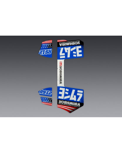 YOSHIMURA | Kit di adesivi RS-12 blu (4 PCS)